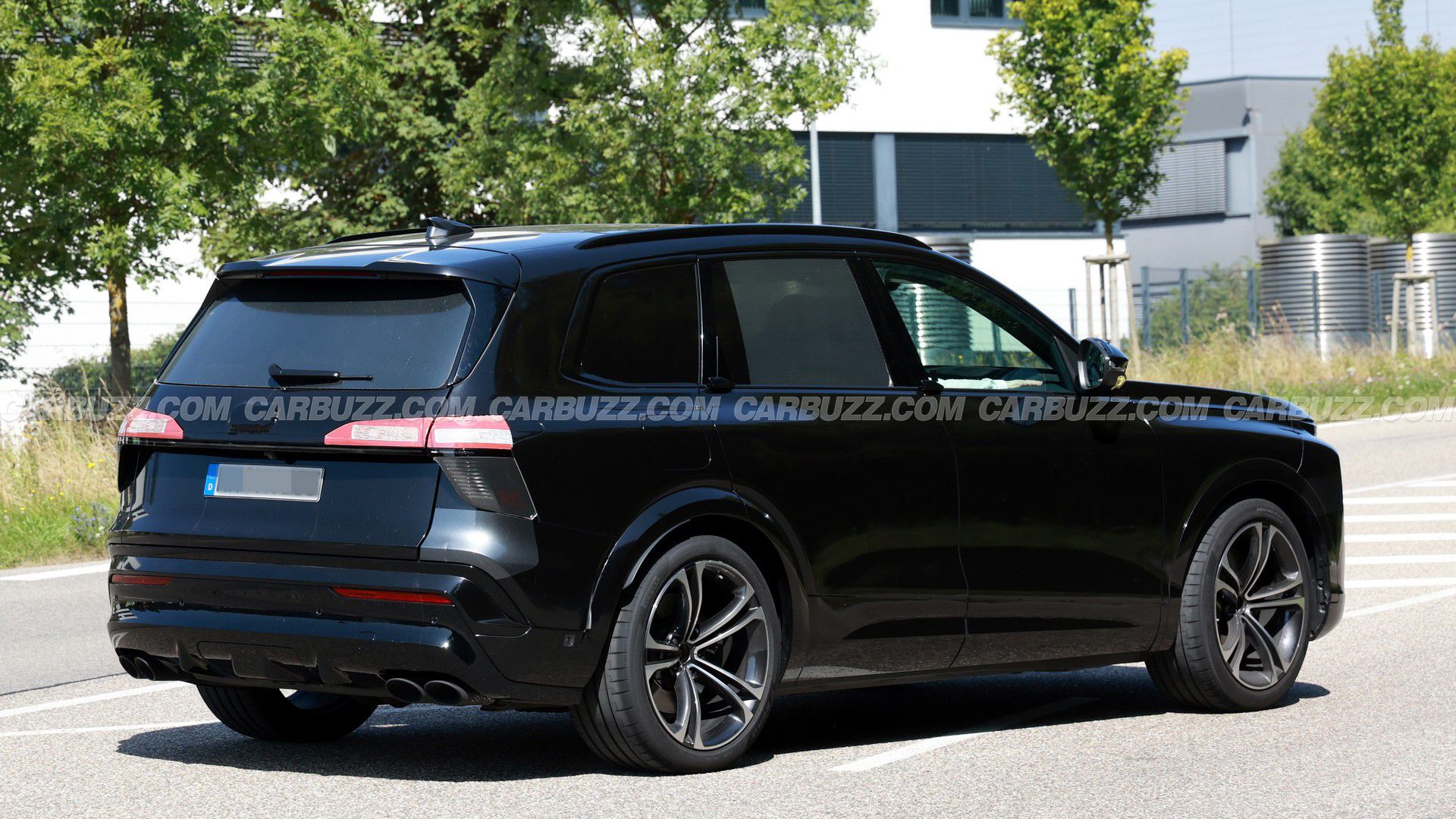 Audi SQ7 prototype spy shot  (13)