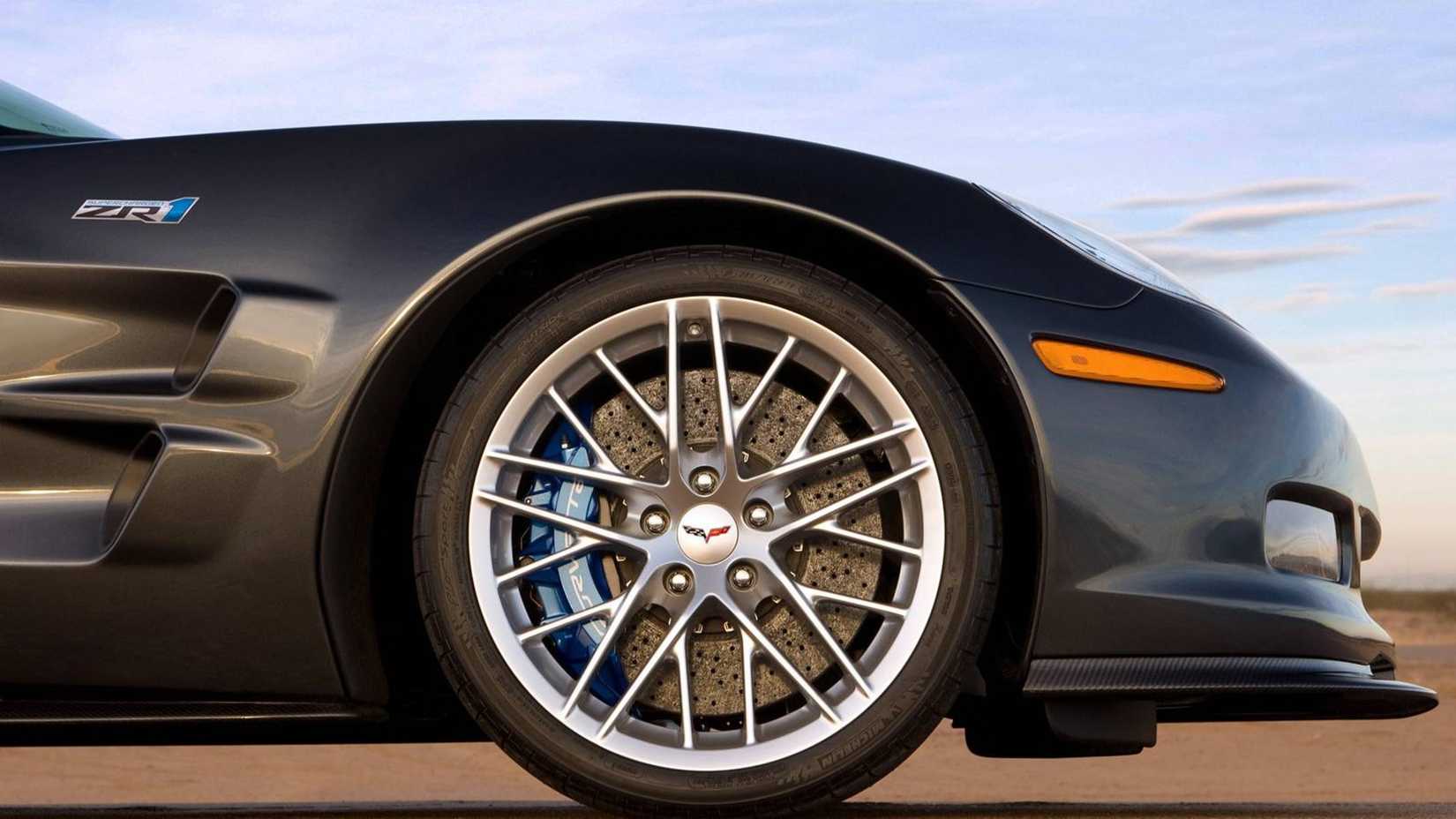 2009 - 2012 Chevrolet Corvette ZR1 carbon ceramic brakes