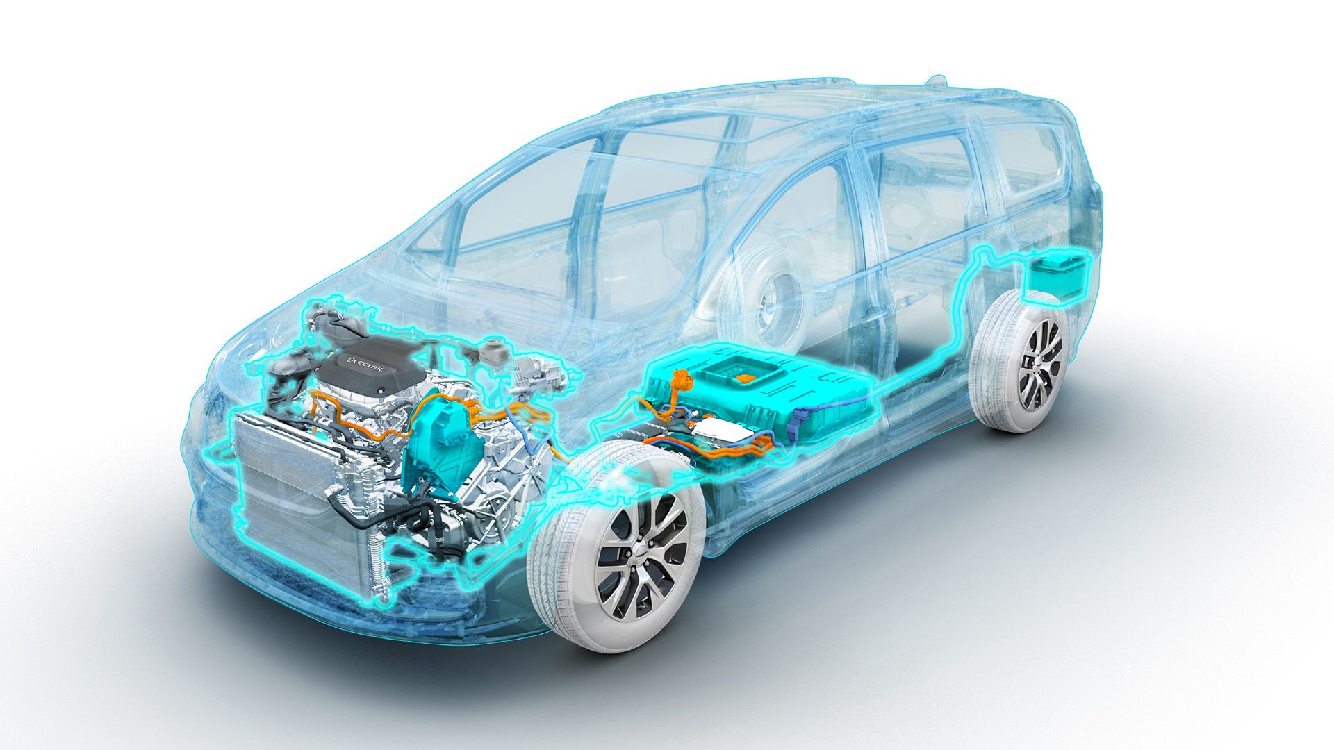 Chrysler Pacifica hybrid diagram