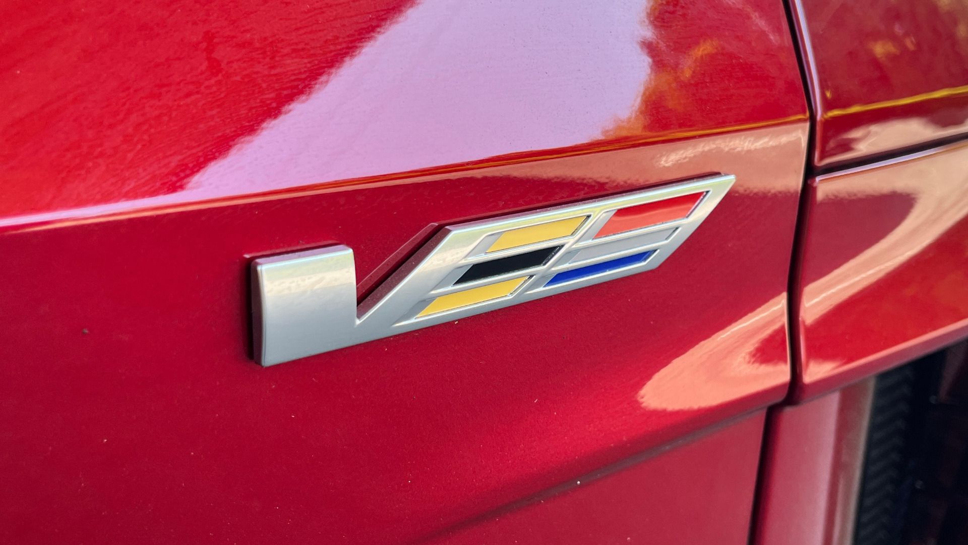 2026 Cadillac Lyriq-V badge