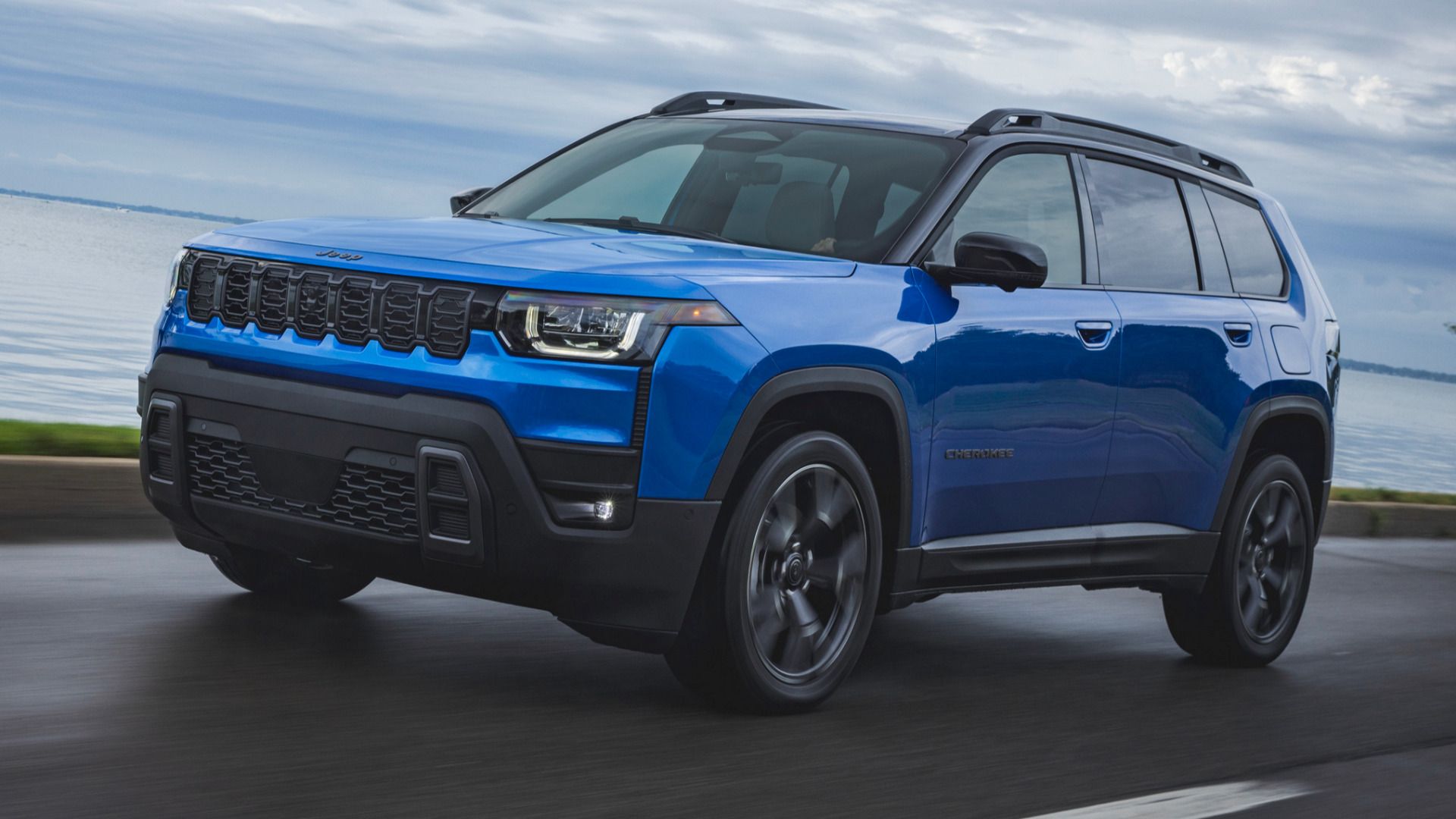 2026 Jeep Cherokee front three-quarter