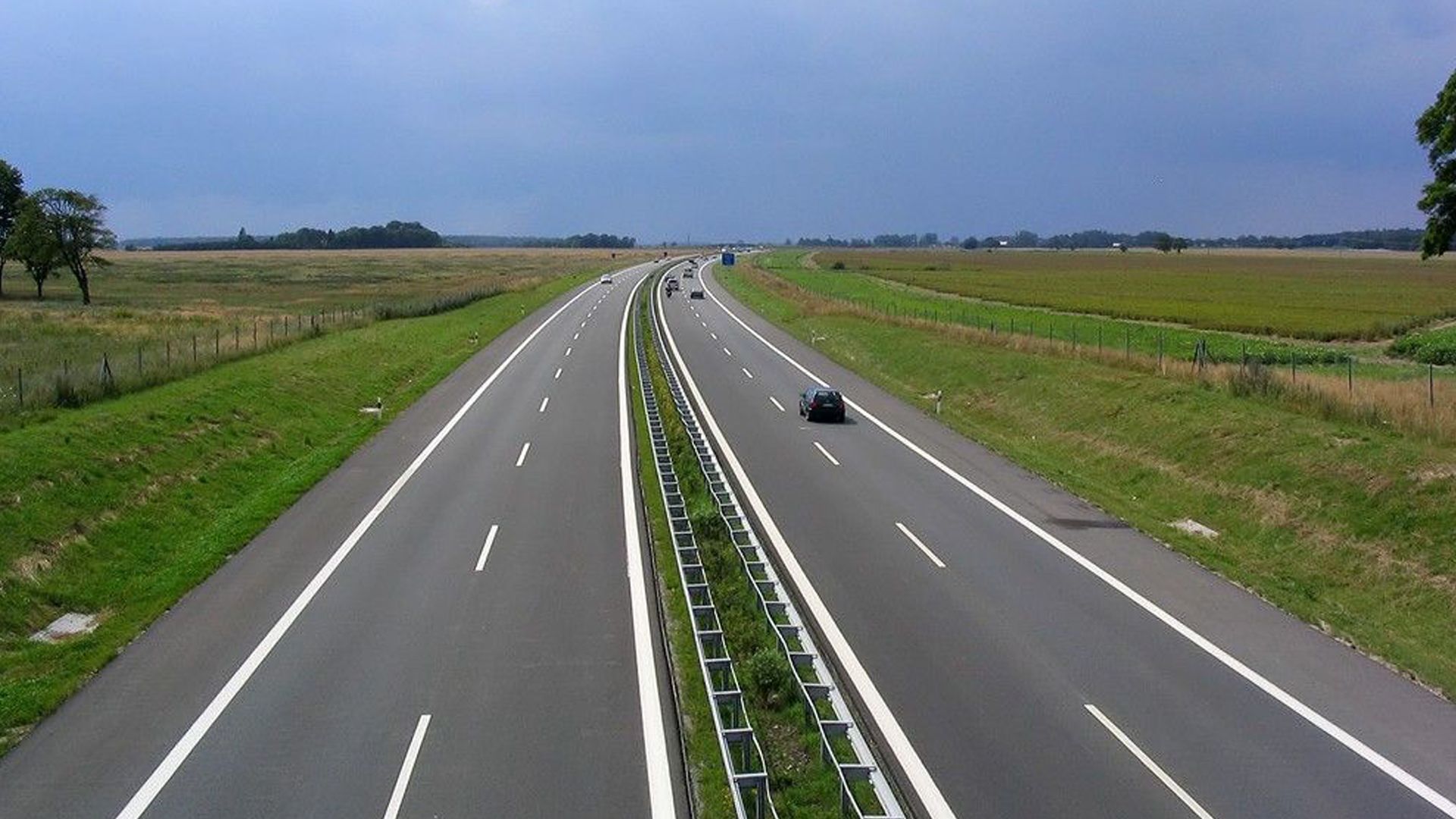German Autobahn Lanes