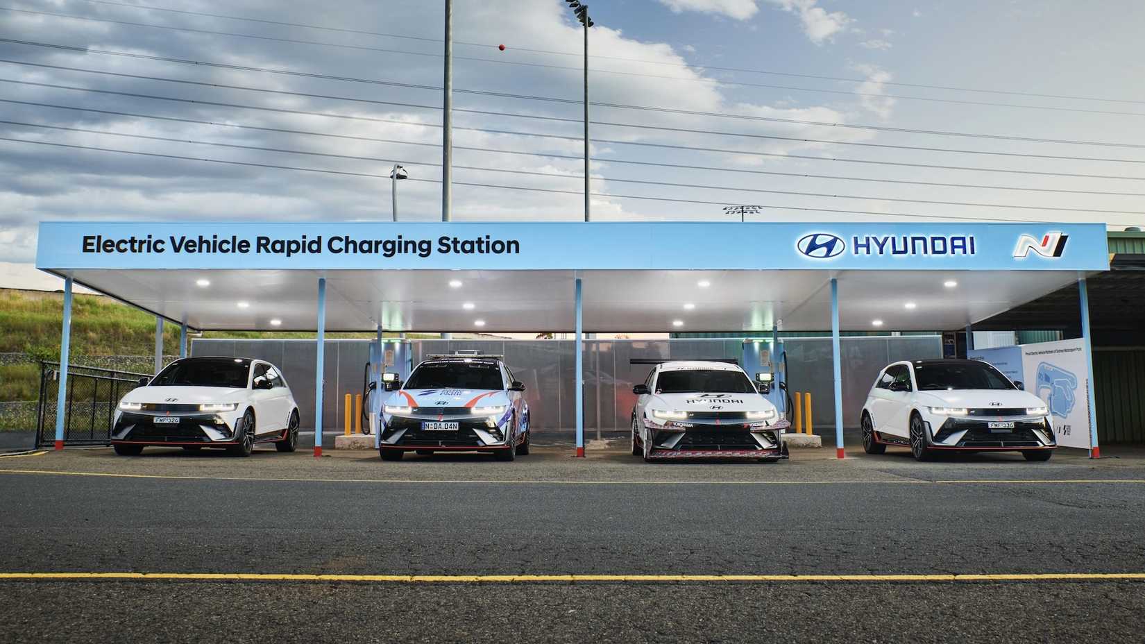 hyundai-n-electric-vehicle-rapid-charging-stations-sydney-australia-01 Hyundai N Electric Vehicle Rapid Charging Stations Sydney Australia 01