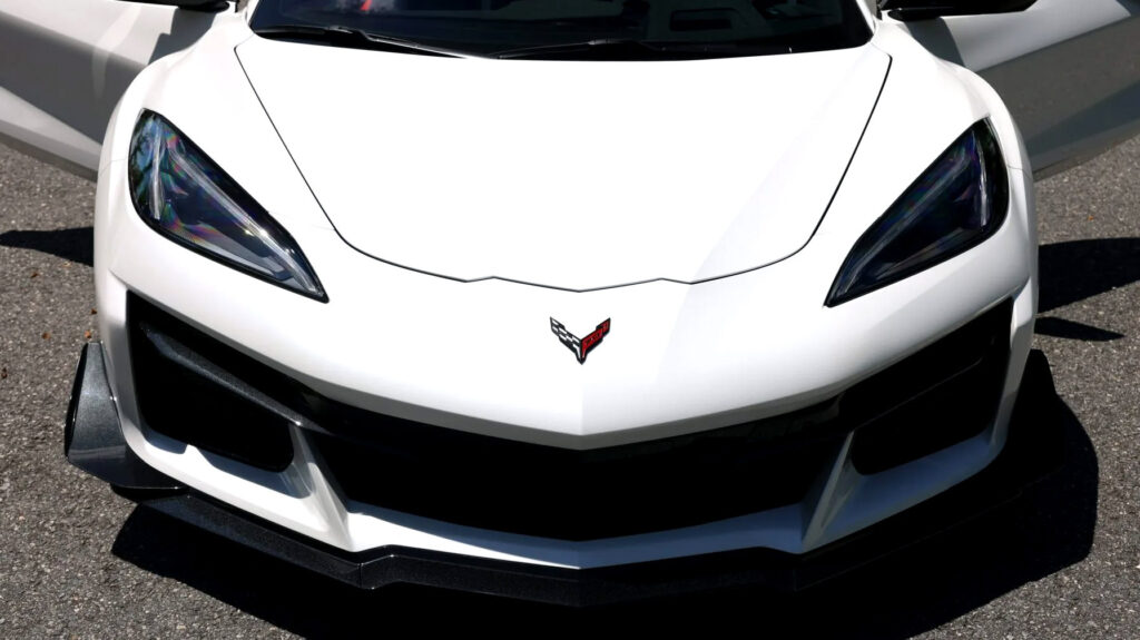 Rare Delivery Mileage Corvette Z06 Just Got Crushed On Resale