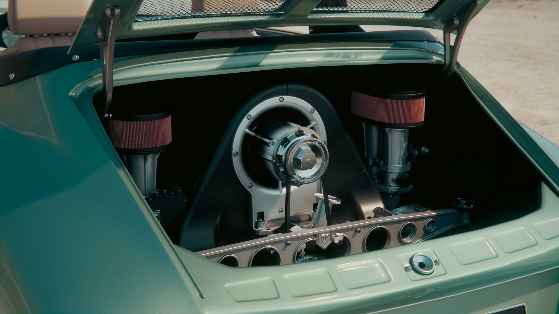 kamm-912t-engine Kamm Porsche 912T Engine