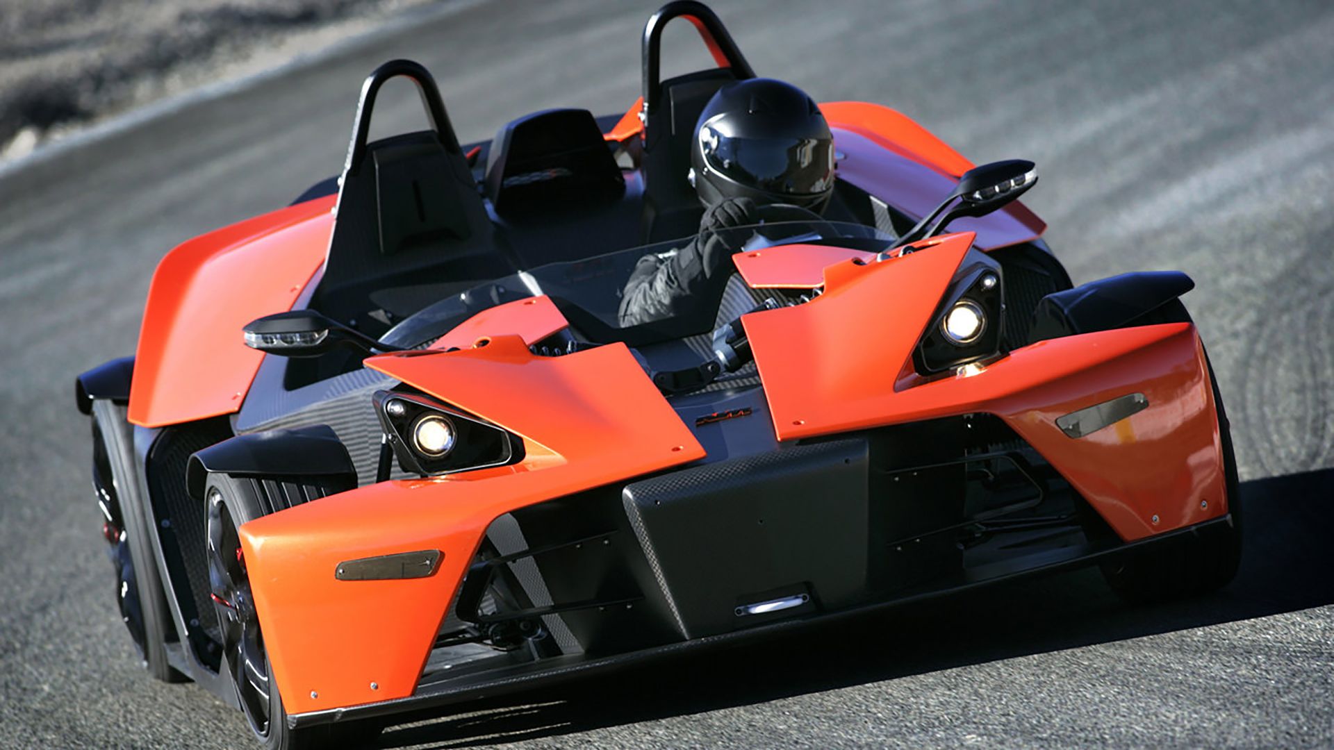 2008 KTM X-Bow front, three-quarter