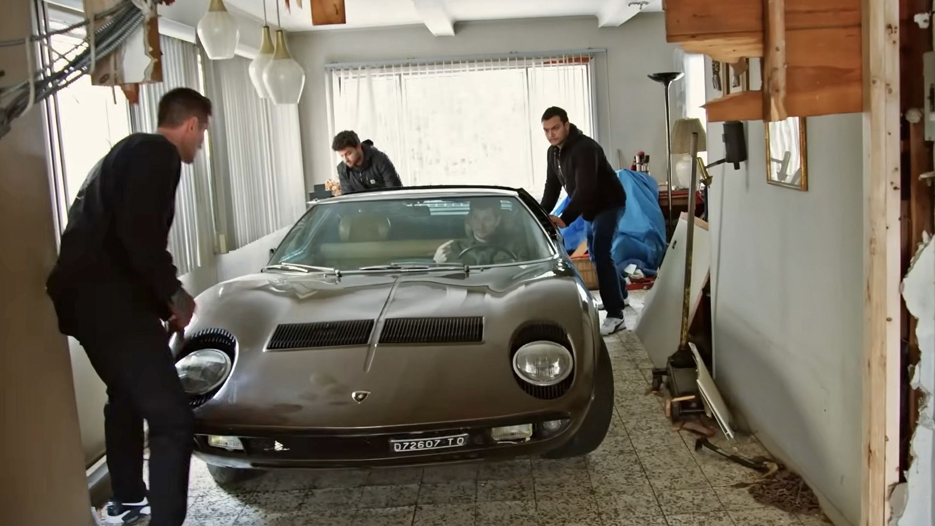 Lamborghini Miura In Living Room