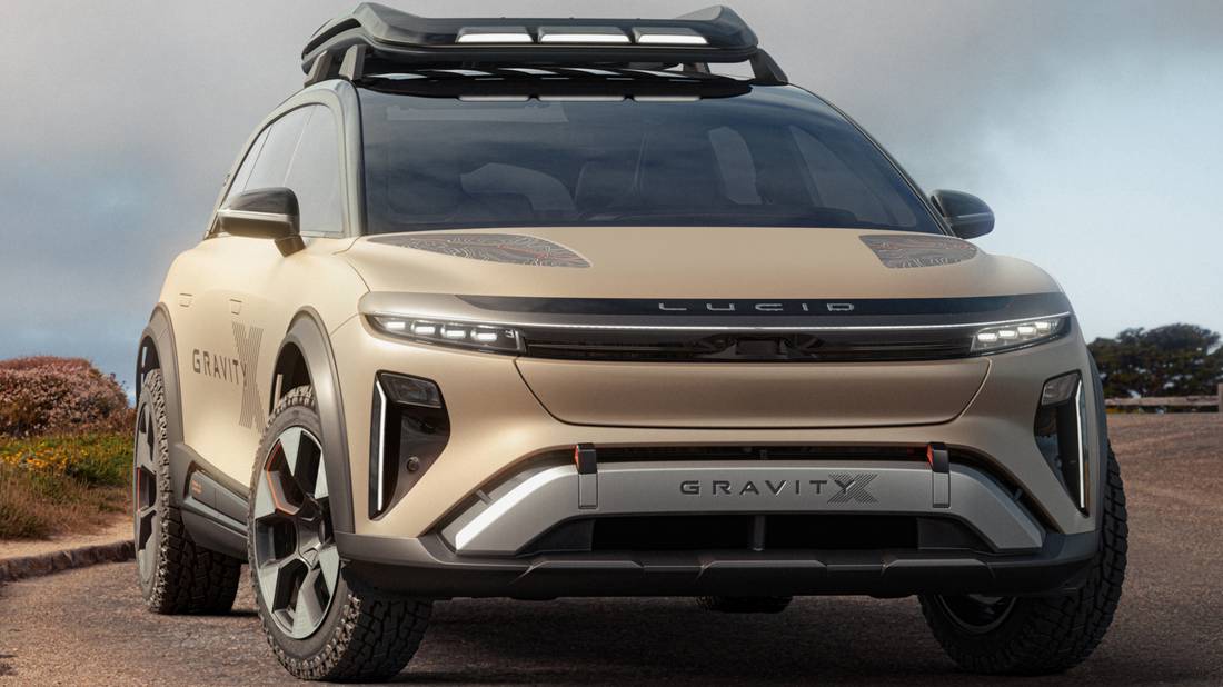 Lucid Gravity X Concept Close