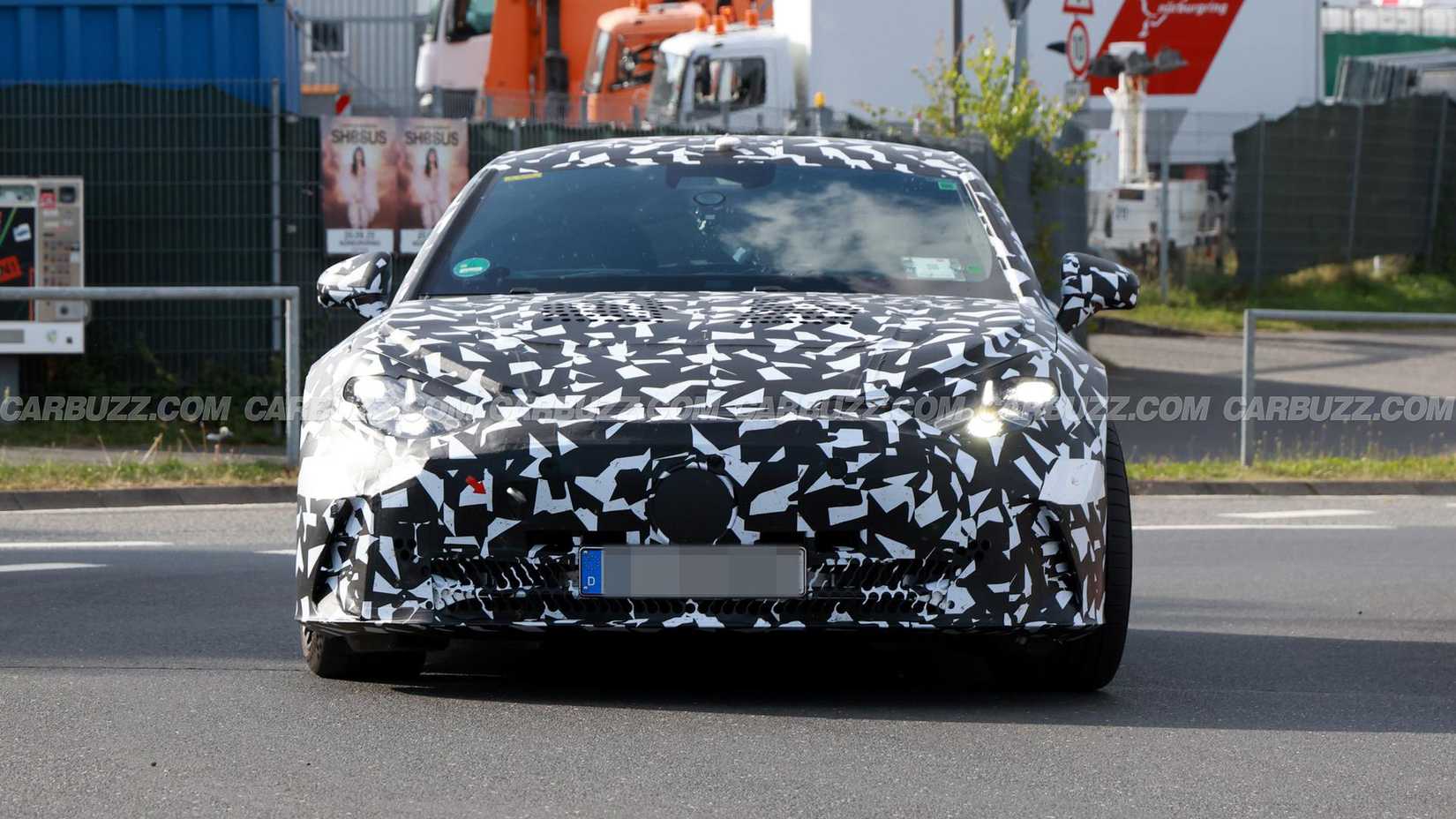 Mercedes-AMG GT Prototype Spy shots (9)