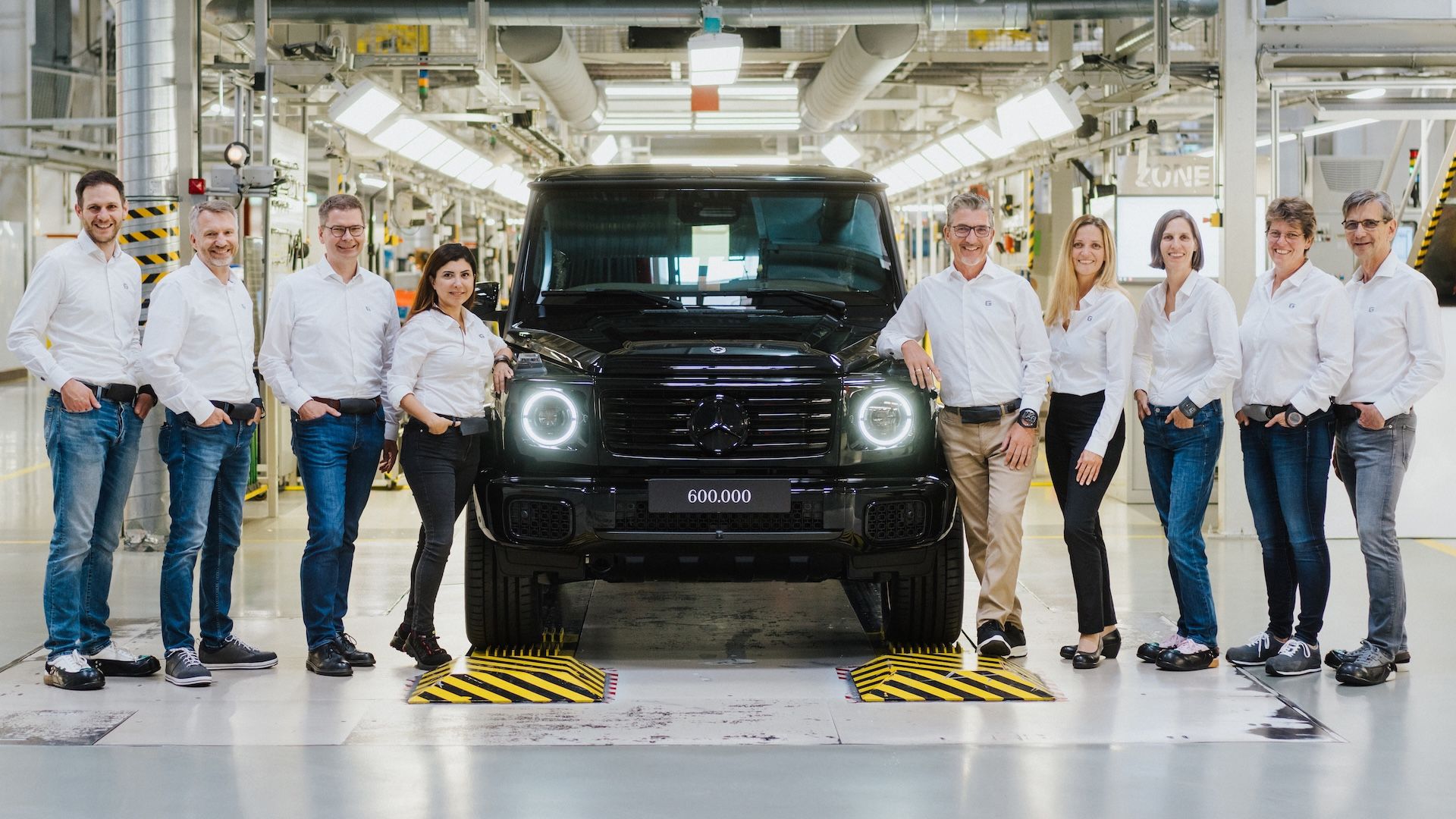 Mercedes-Benz G 850 with EQ Technology 600,000th unit
