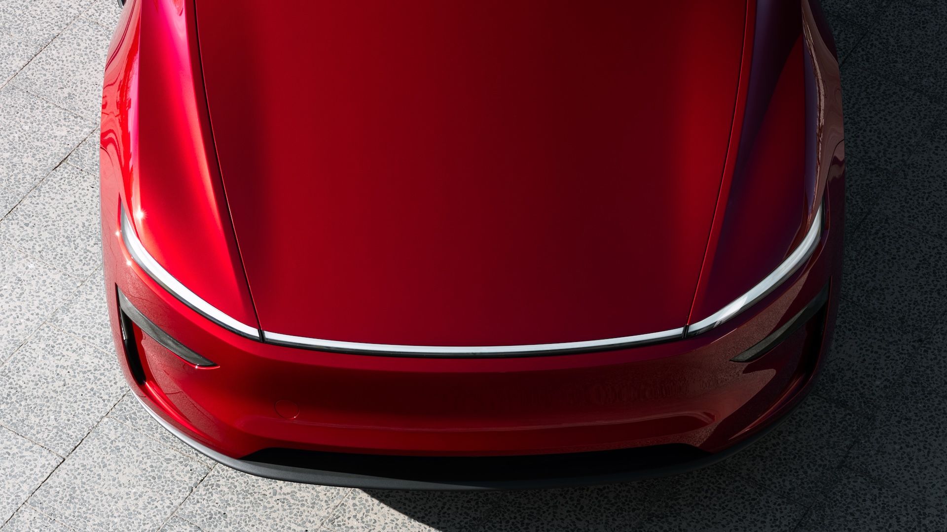 Tesla Model Y hood