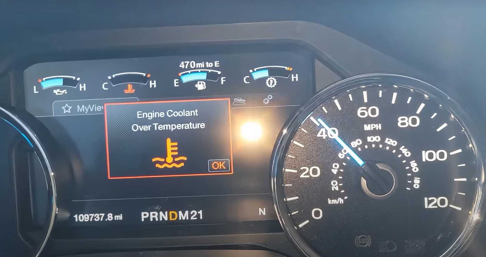 over-temperature-warning-message Over temperature warning message