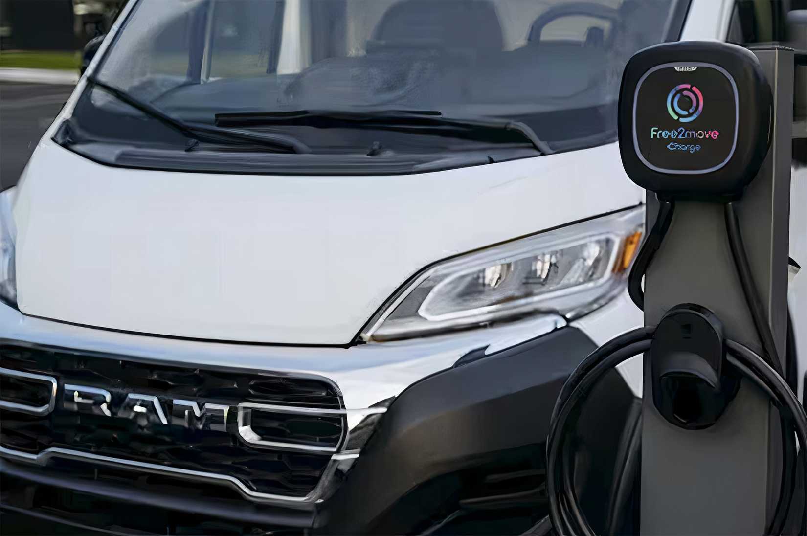 Ram ProMaster EV - charger
