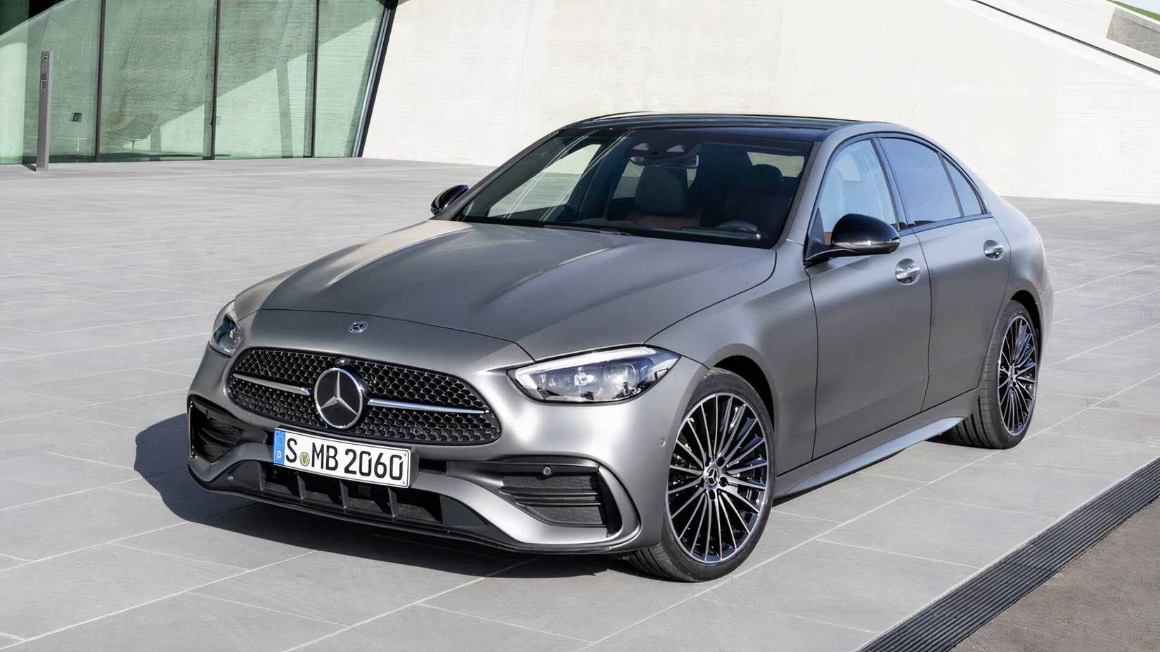 2026 Mercedes-Benz C-Class Sedan Front Angle View
