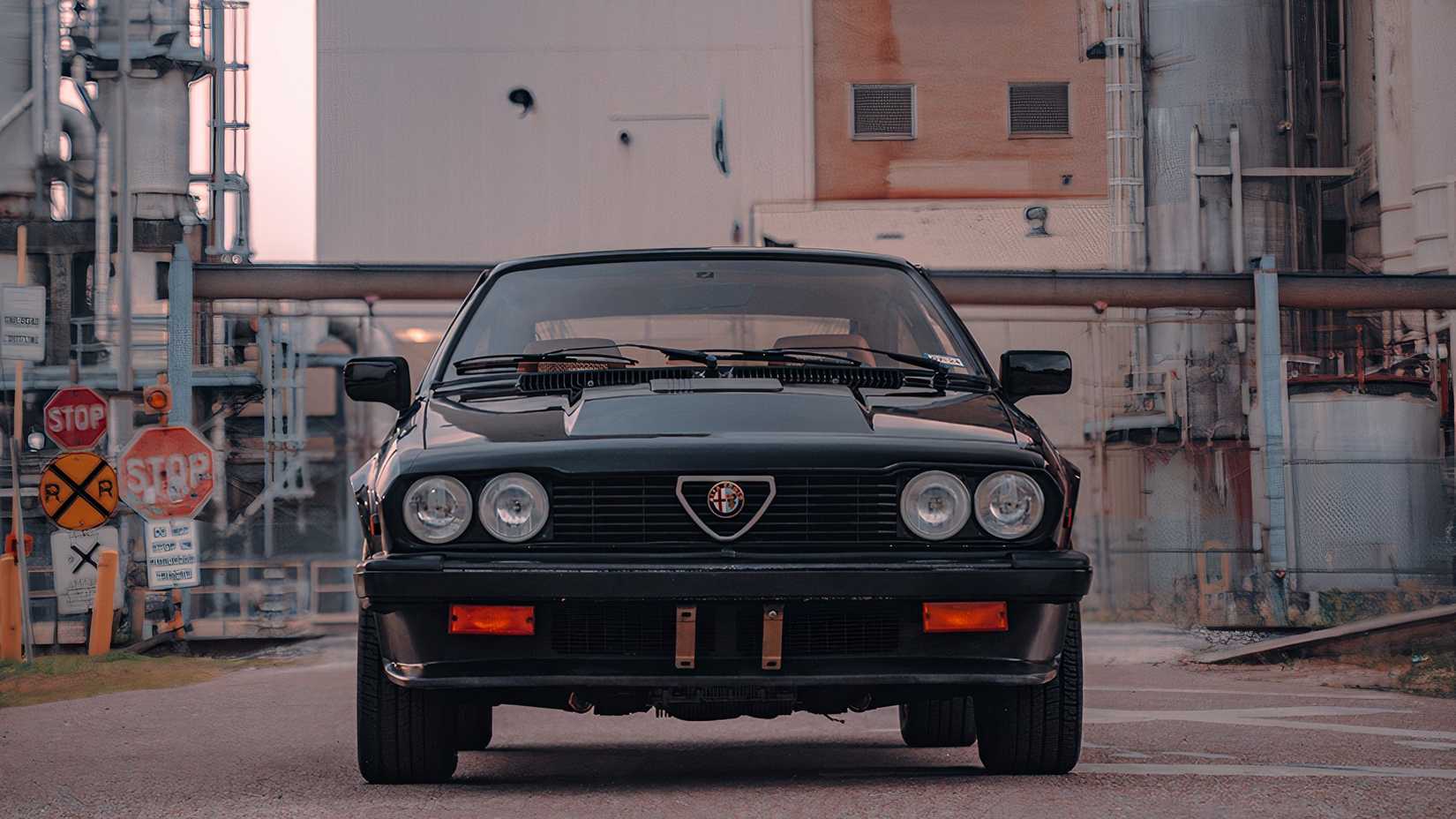 1984 Alfa Romeo GTV6 front