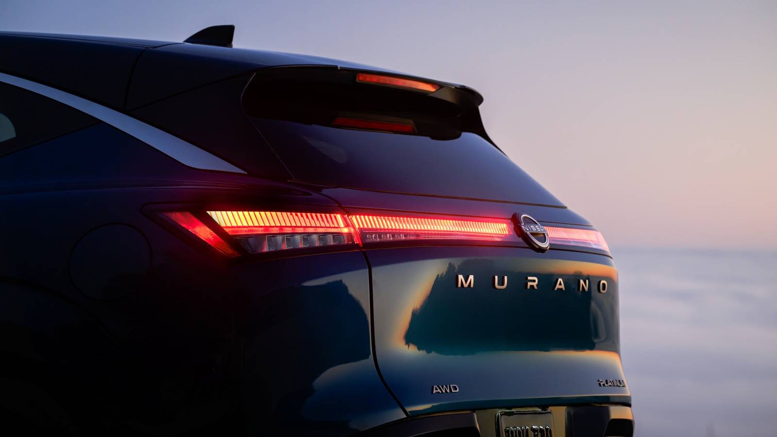 Rear lights of the 2025 Nissan Murano