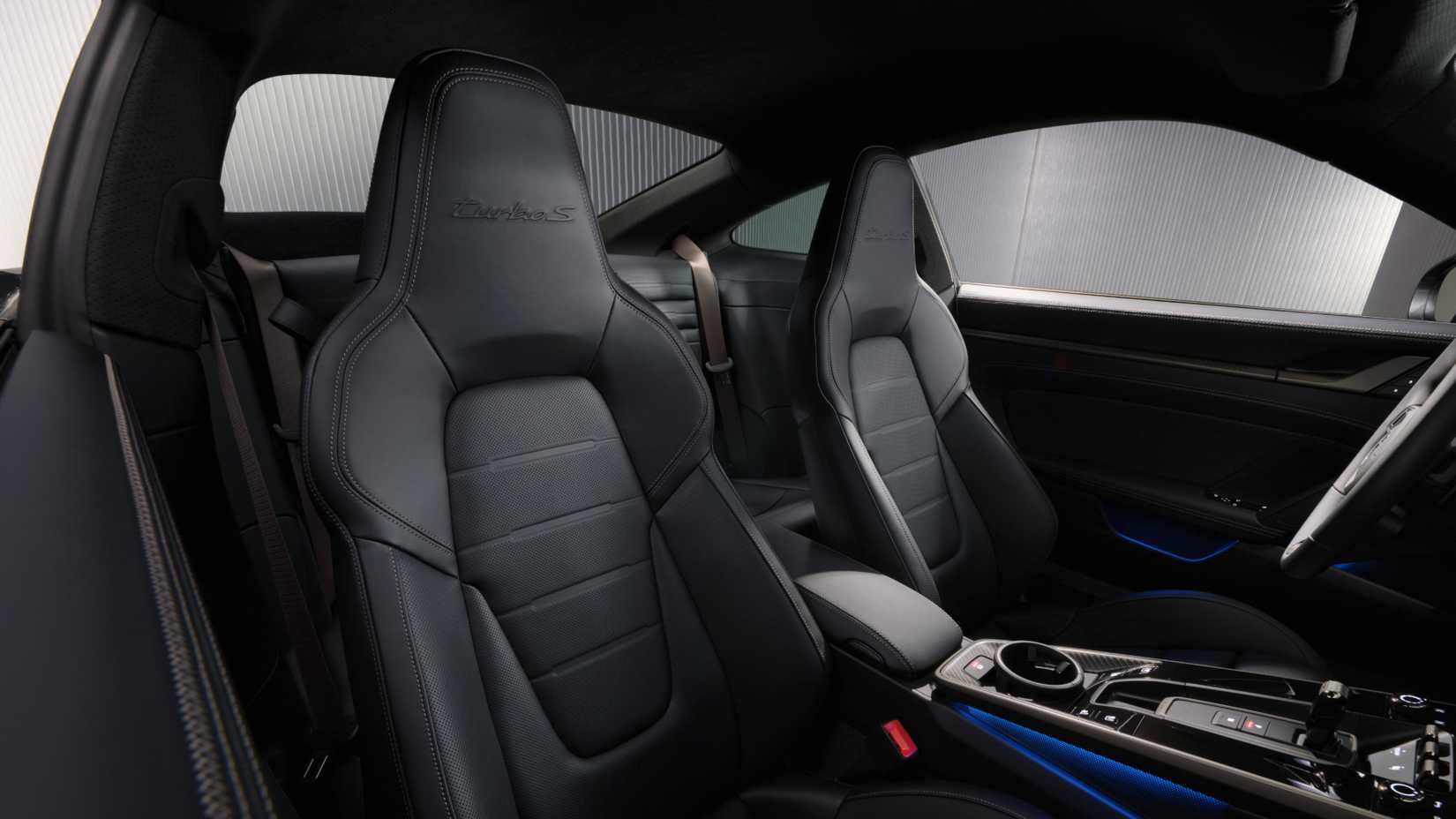 2026 Porsche 911 Turbo S Coupe 992 interior and seats