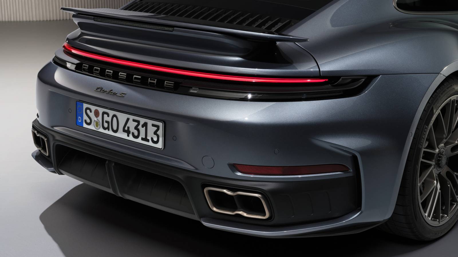2026 Porsche 911 Turbo S Coupe 992 rear bumper