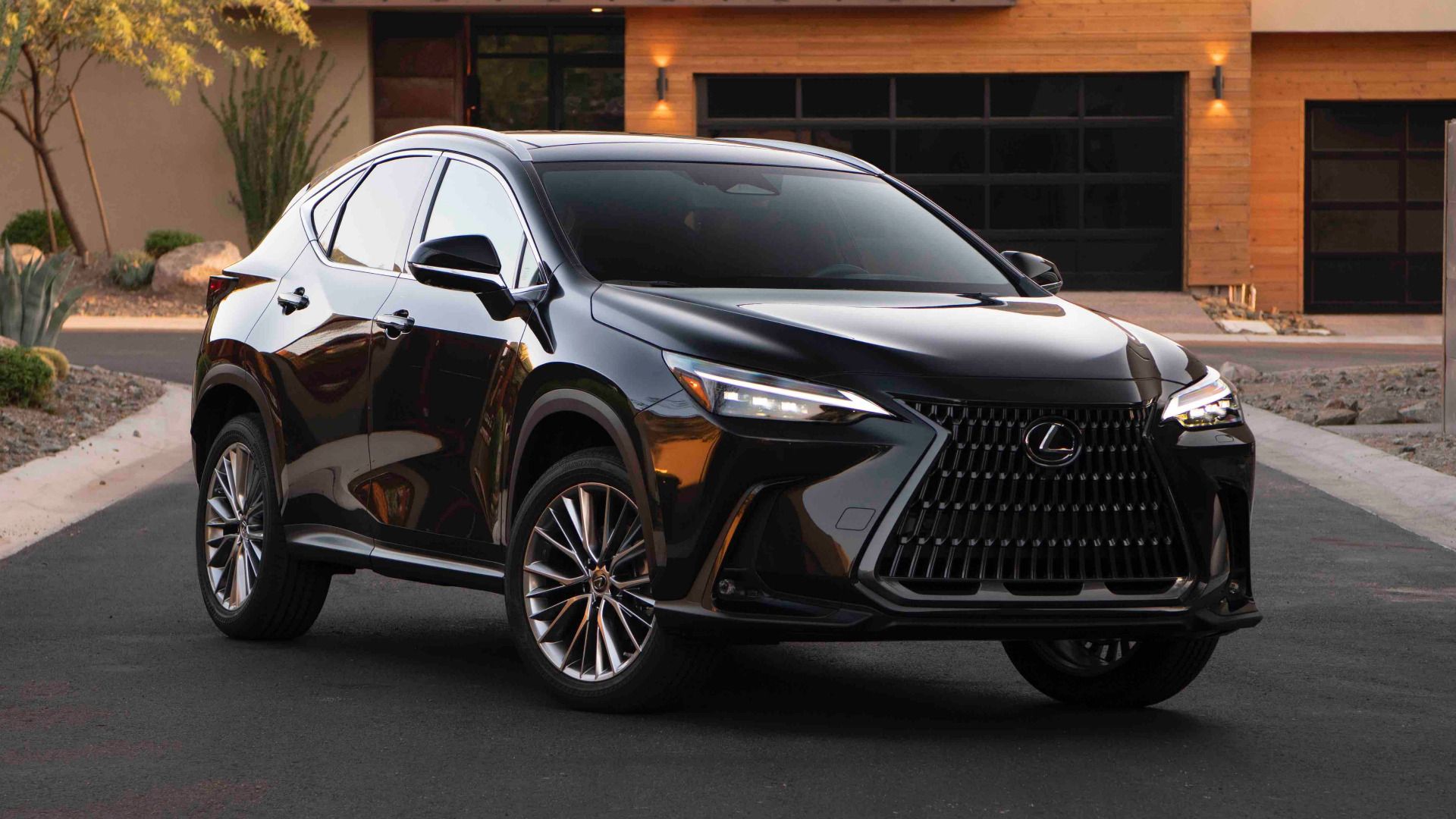 2026 Lexus NX 350 front three-quarter