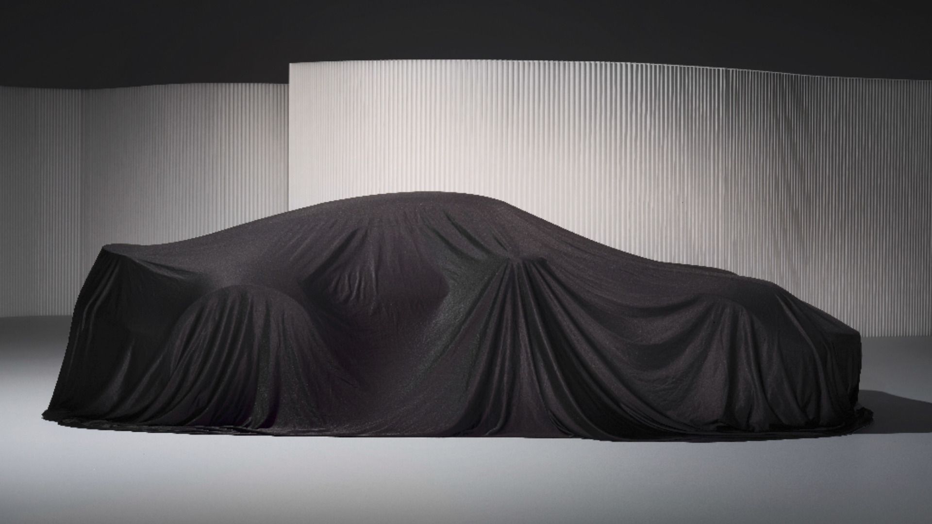 Porsche 911 under a cover