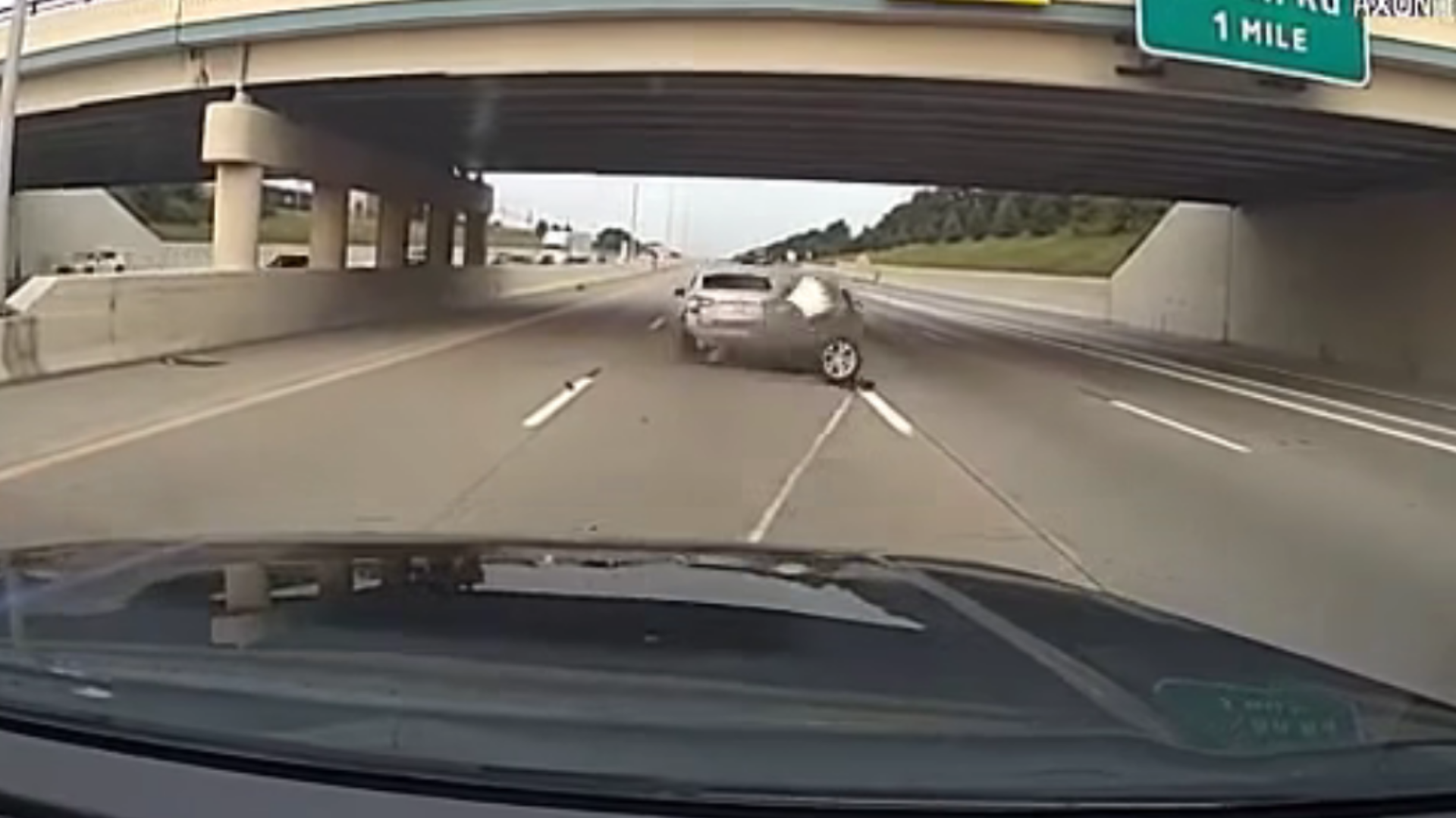 Screenshot Of Police Car Footage Of Chevy Cruze