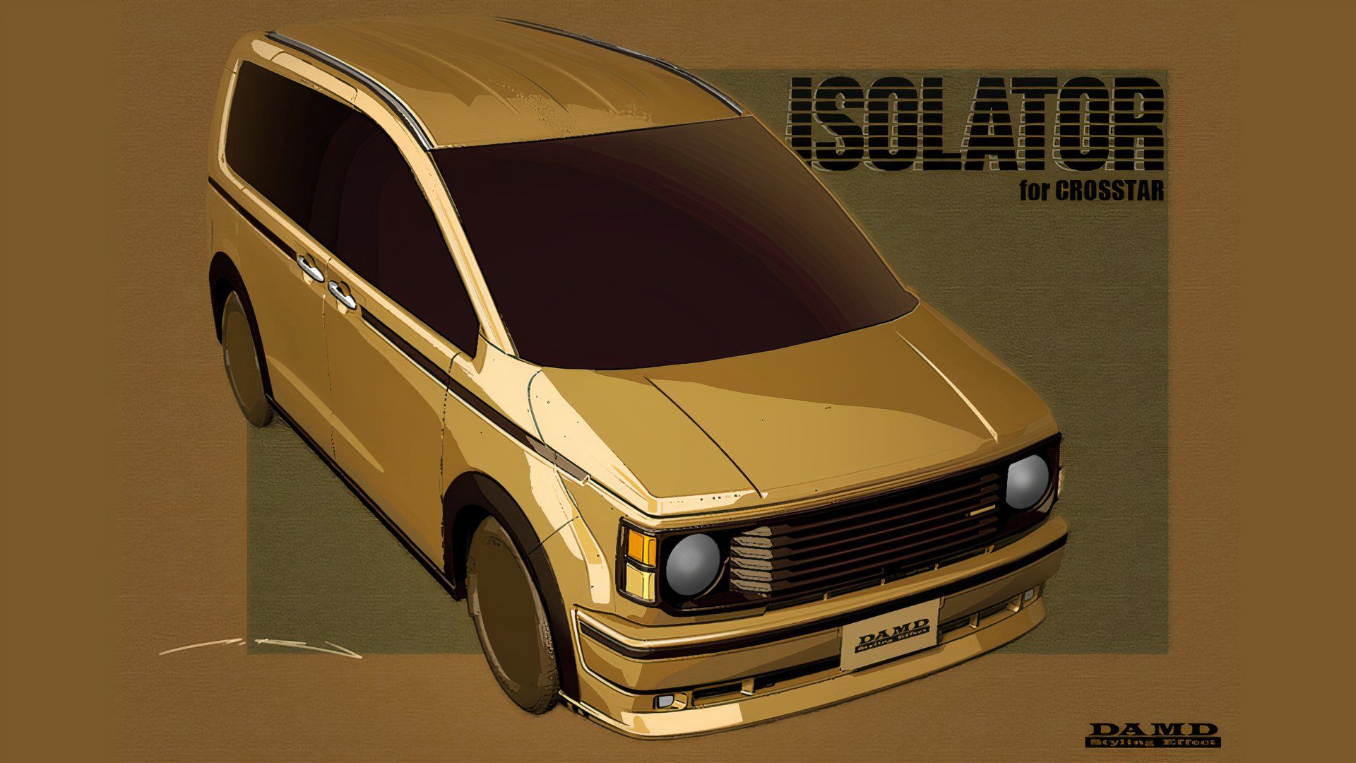 DAMD Honda Freed Isolator Rendering 2