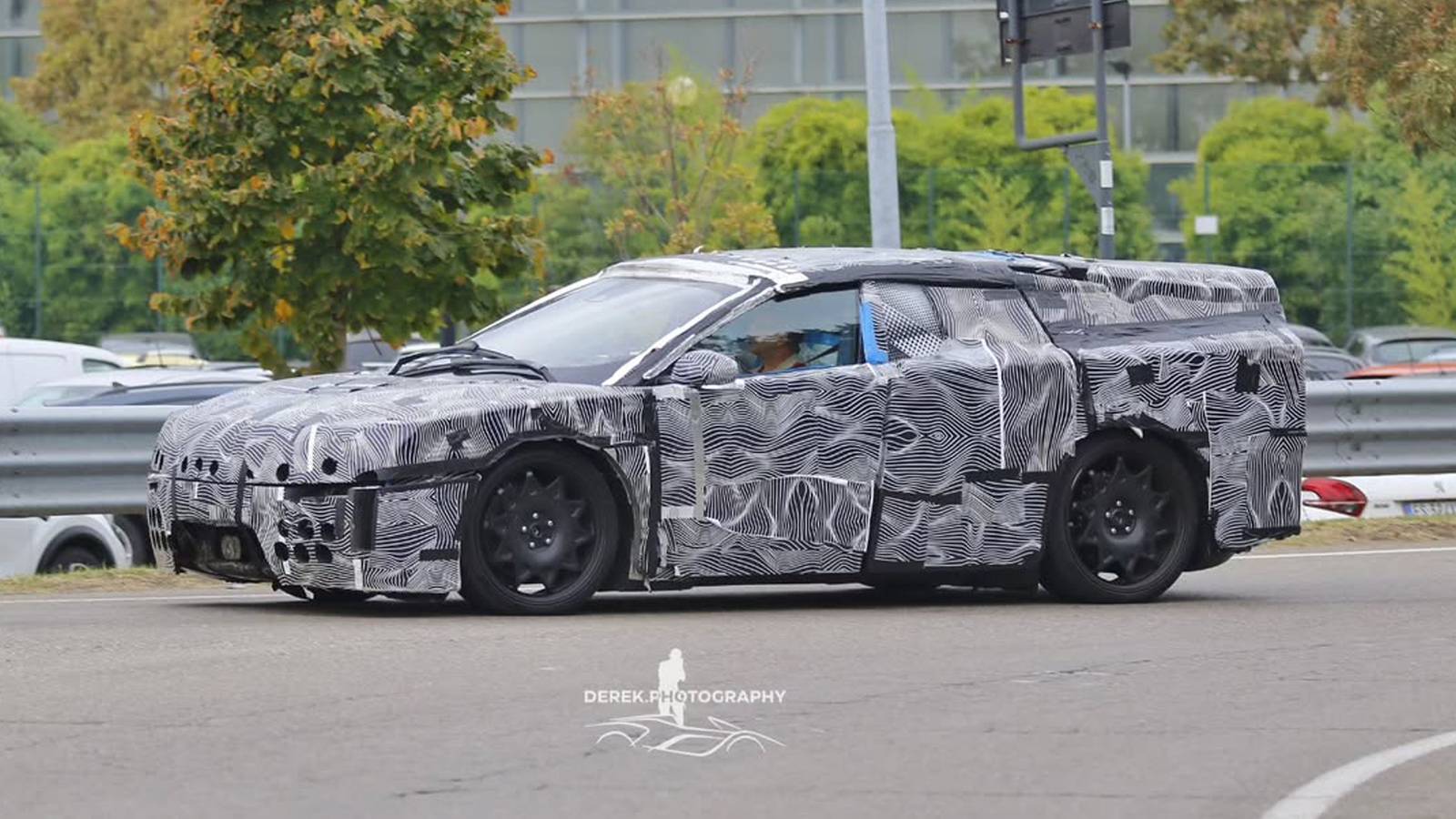 Ferrari EV Prototype Spy Photo