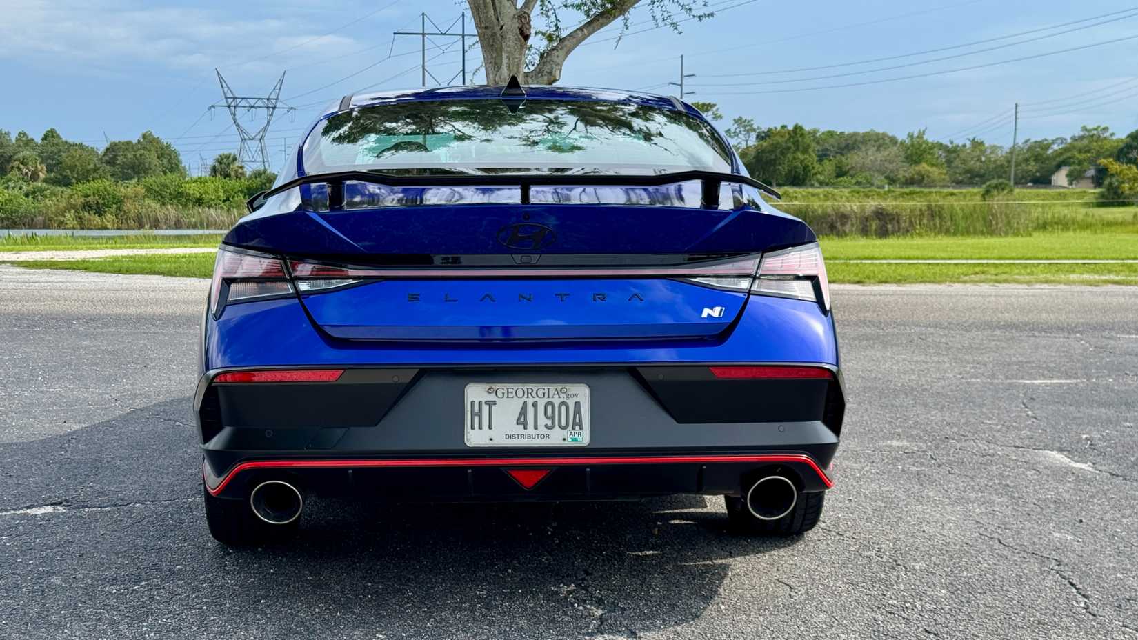 2025 Hyundai Elantra N rear