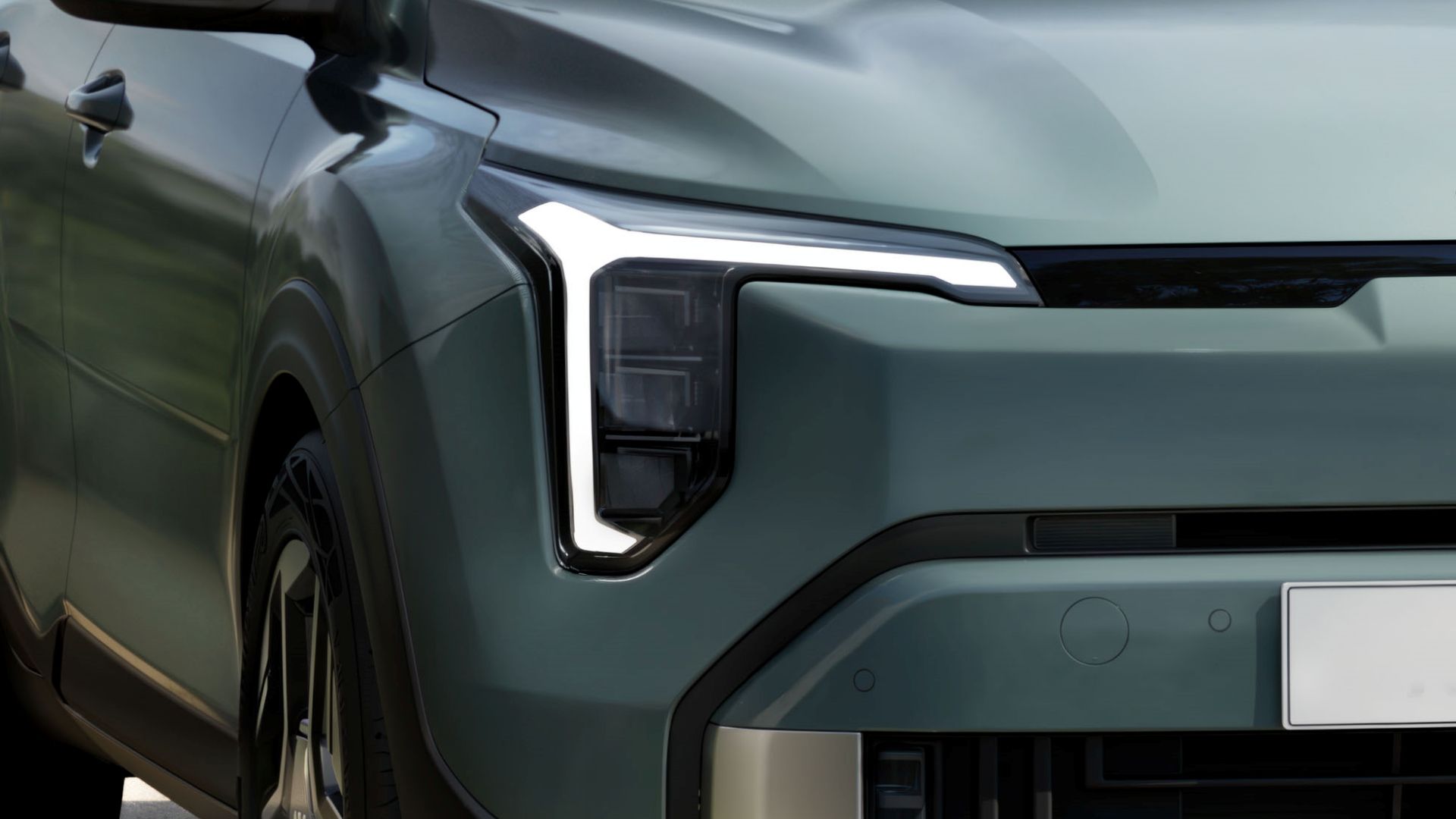 Kia Stonic Headlight Close-up
