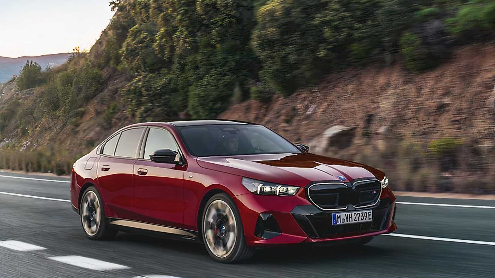 2026 BMW i5 Front Angle View