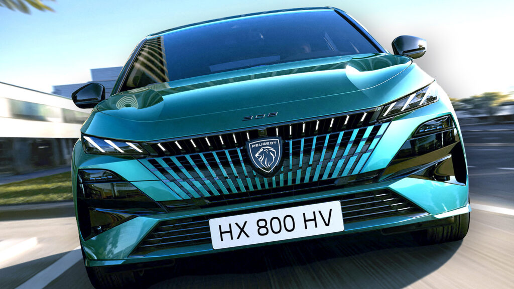 Facelifted Peugeot 308 Drops The Fangs But Learns New Tricks