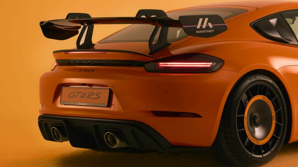 Exclusive One-Off Porsche Fuses Manthey Magic With Orange Drama