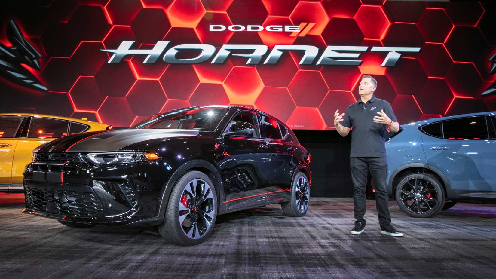 Tim Kuniskis with the Dodge Hornet crossover