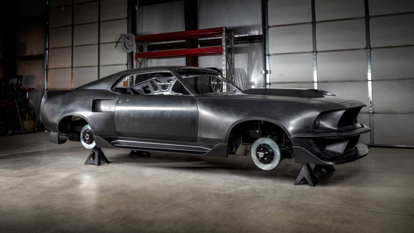 Trick Rides Carbon Widebody 1969 Ford Mustang Restomod
