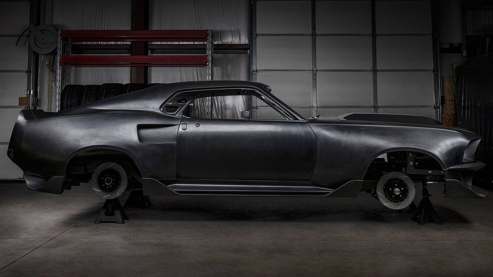 Trick Rides Carbon Widebody 1969 Ford Mustang Restomod