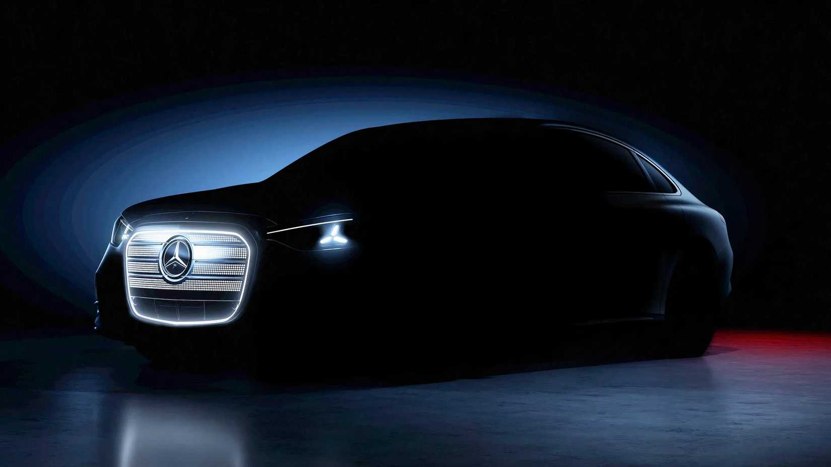 Electric Mercedes-Benz C-Class Teaser