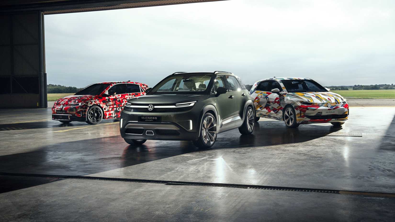 Volkswagen ID. CROSS Concept with ID. Polo and ID. Polo GTI 2