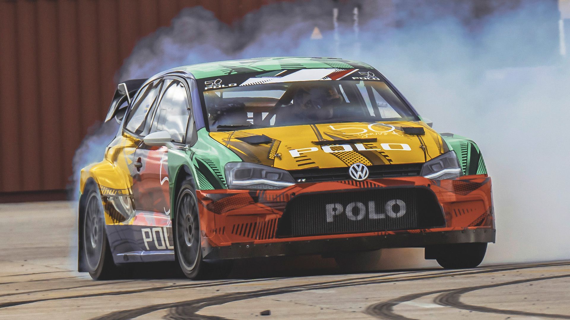 VW Polo 50th Anniversary Drift
