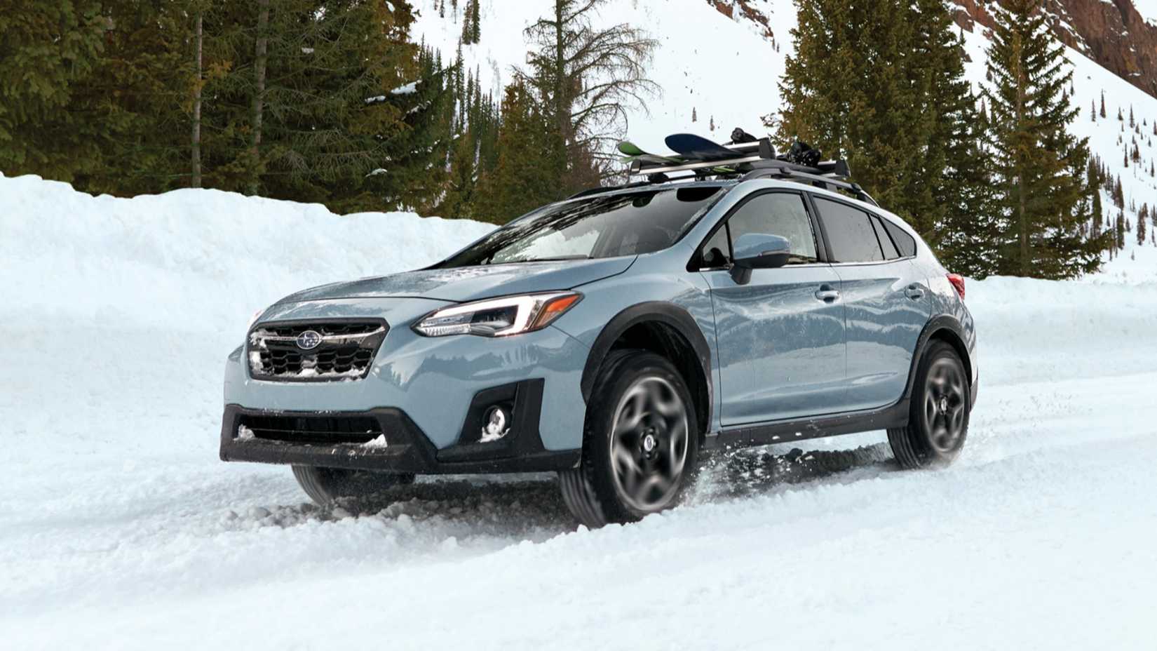cropped-26-_2020_crosstrek_limited 2020 Subaru Crosstrek Blue Front Angled View Snow Driving