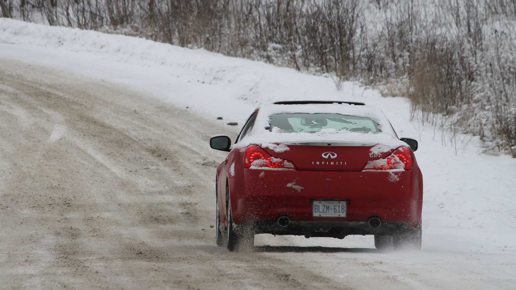 tips-for-safe-winter-travels Infiniti G37x Coupe