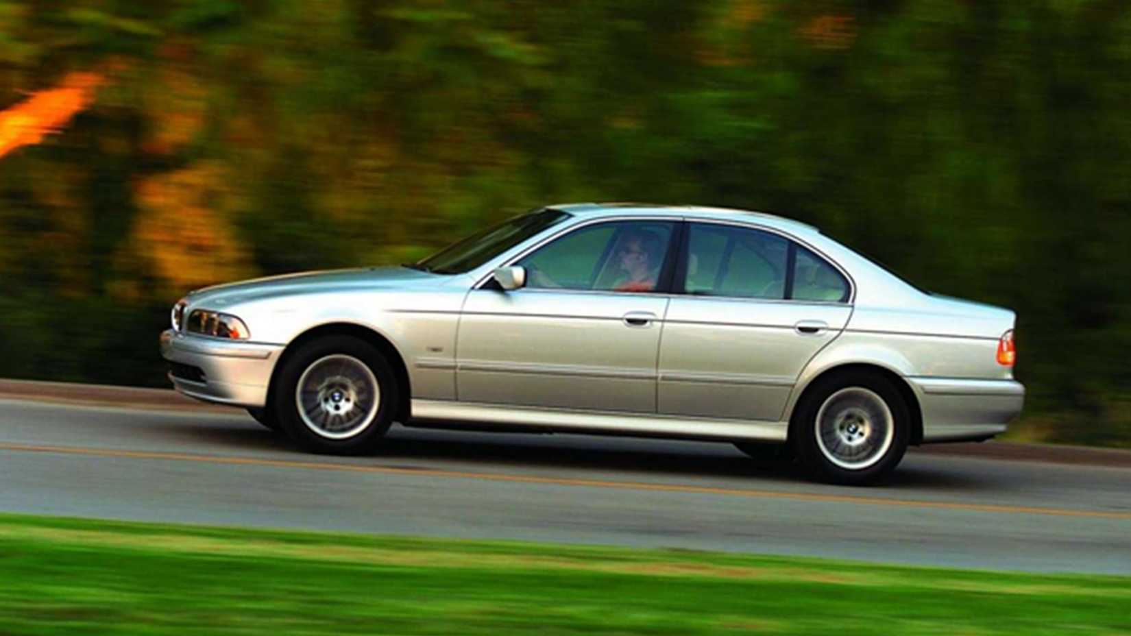 2002-bmw-530i-side Silver 2002 BMW 530i side