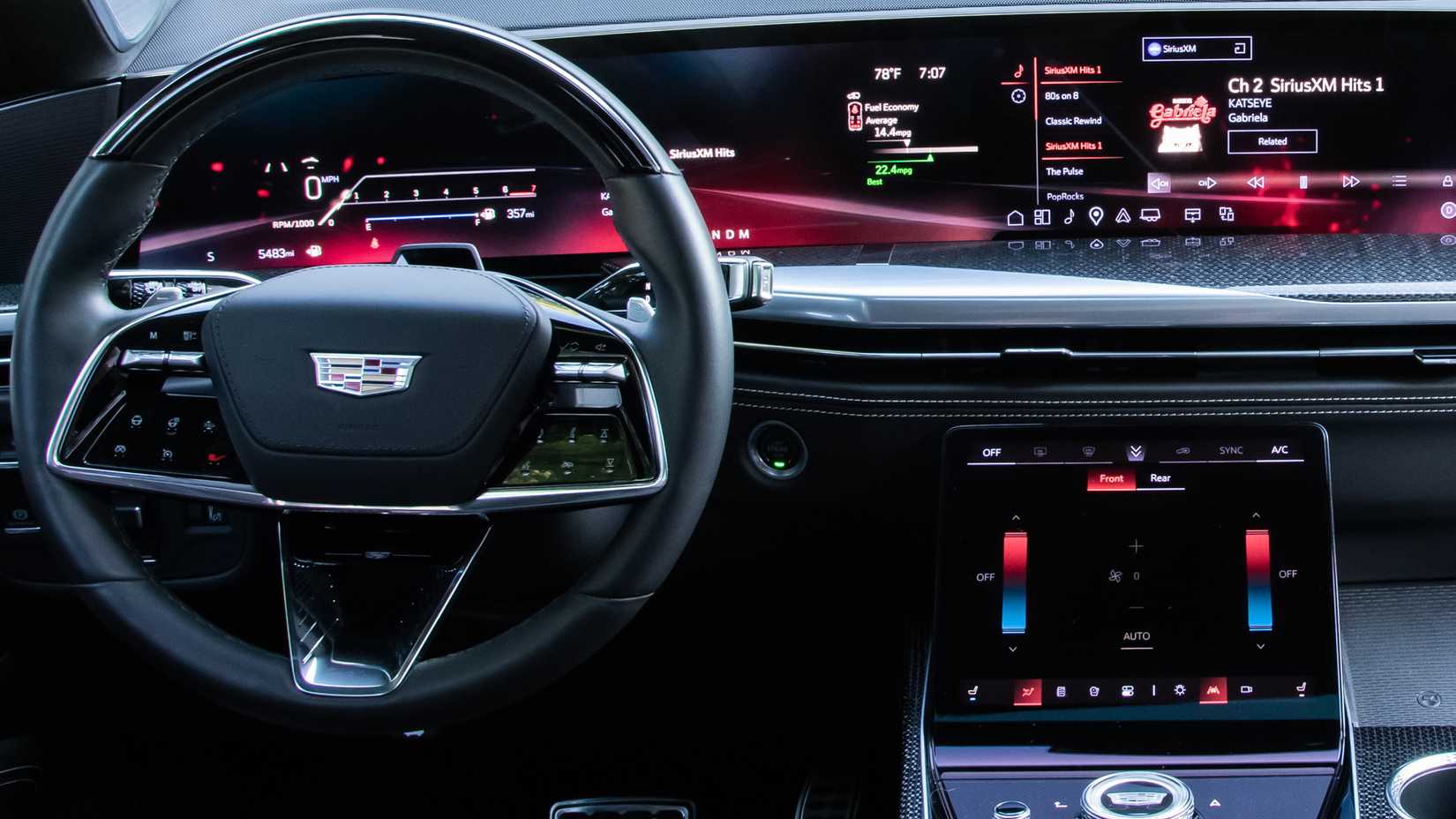 2025 Cadillac Escalade-V Infotainment