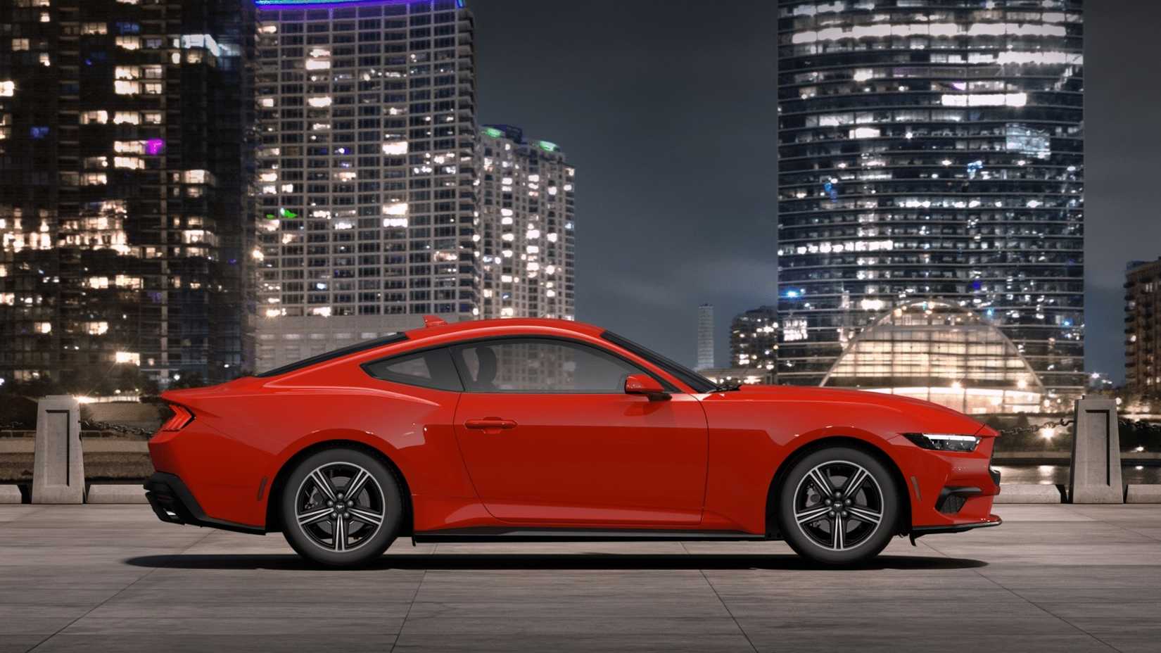 2025 Ford Mustang 2.3L EcoBoost Coupe Race Red Side