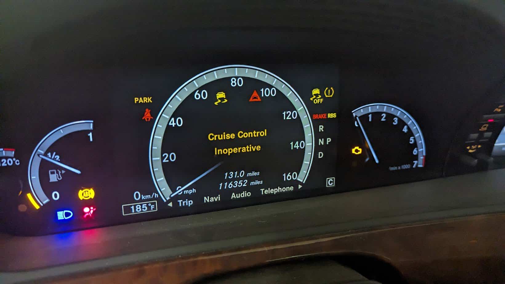 Mercedes Cruise Control Troubleshooting
