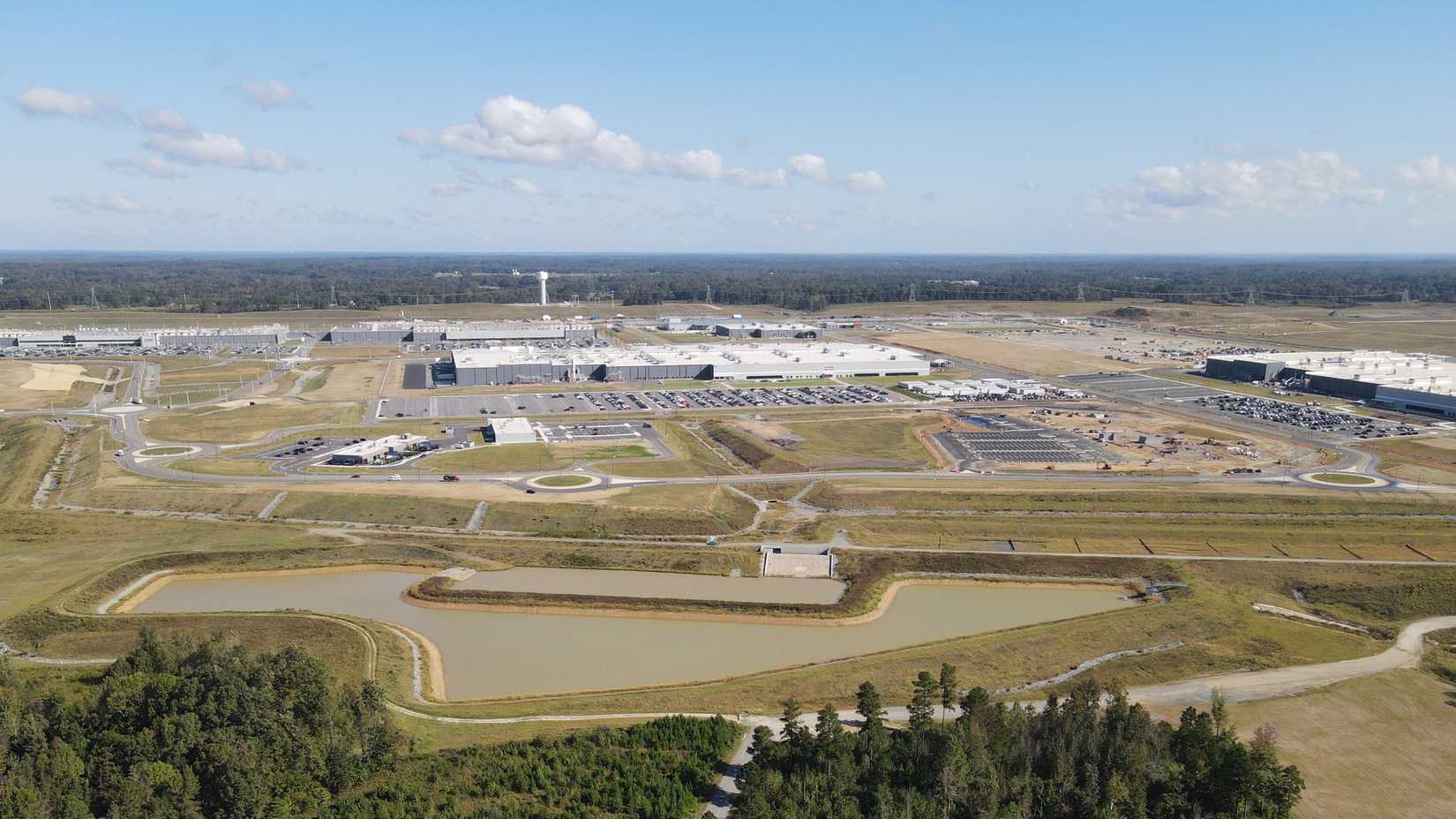 Toyota North Carolina Battery Factory exterior